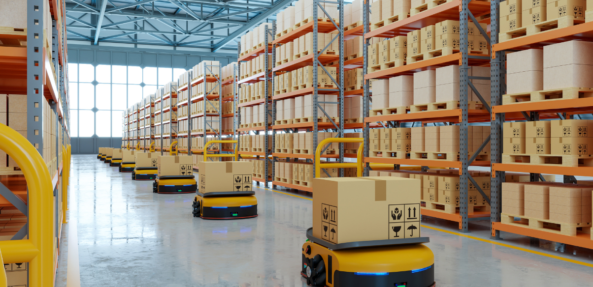 Estruturas e equipamentos de logística